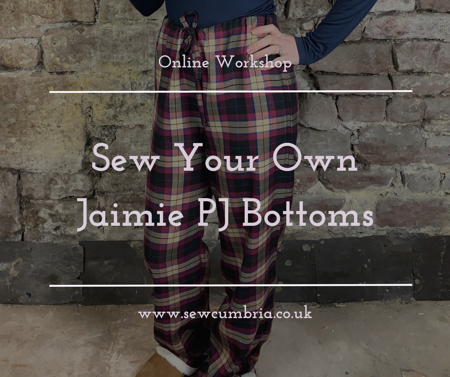 Sew Your Own Jaimie PJ Bottoms (Online Workshop)