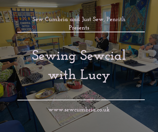 Sewing Sewcial with Lucy, Monday 9th September 2024