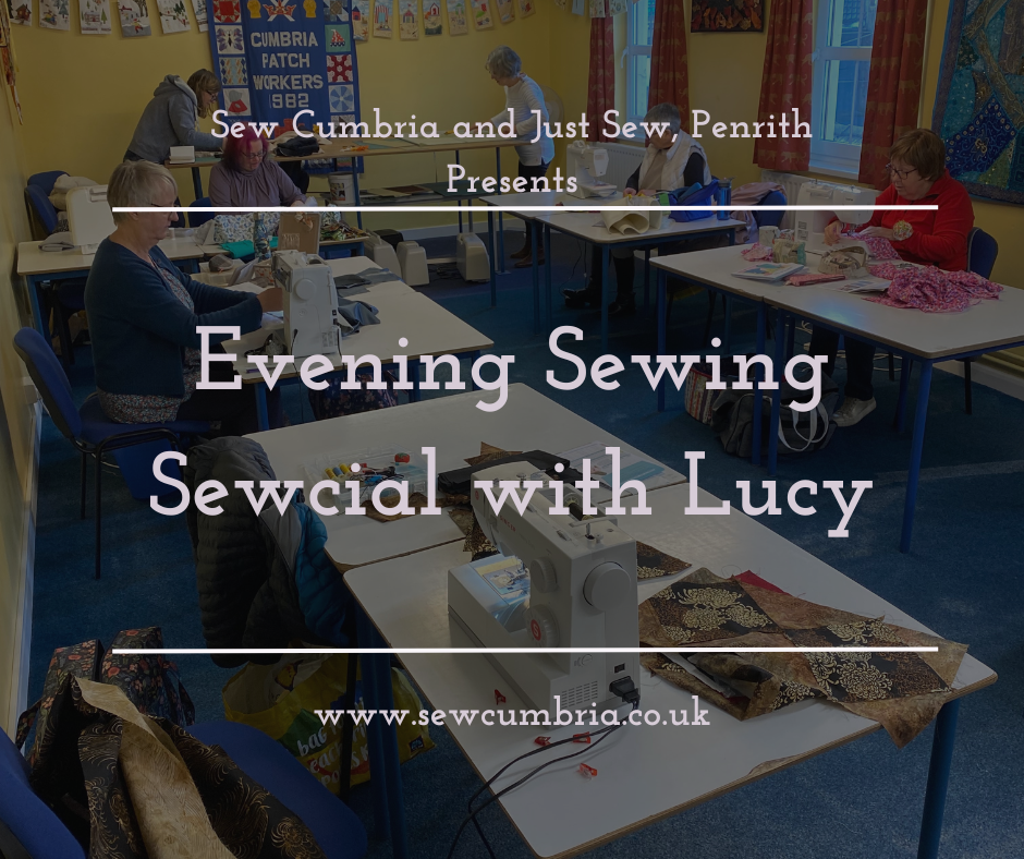 EVENING Sewing Sewcial with Lucy, Wednesday 19th February 2025